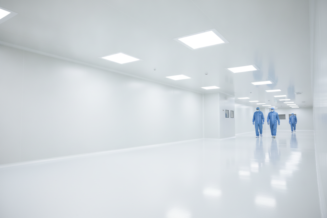 LED Panel in a Clean Room