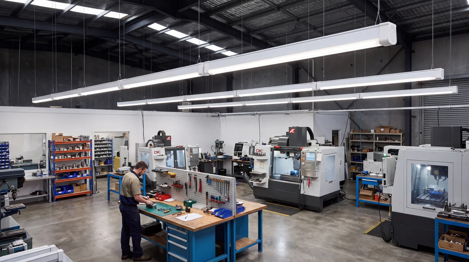 Todo sobre luminarias inteligentes industriales 2026